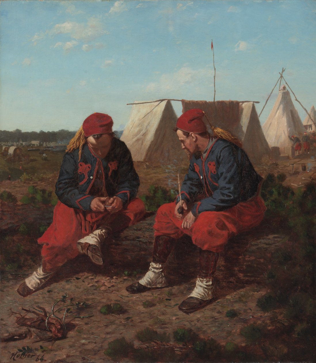 Brierwood-putki, 1864. tekijältä Winslow Homer