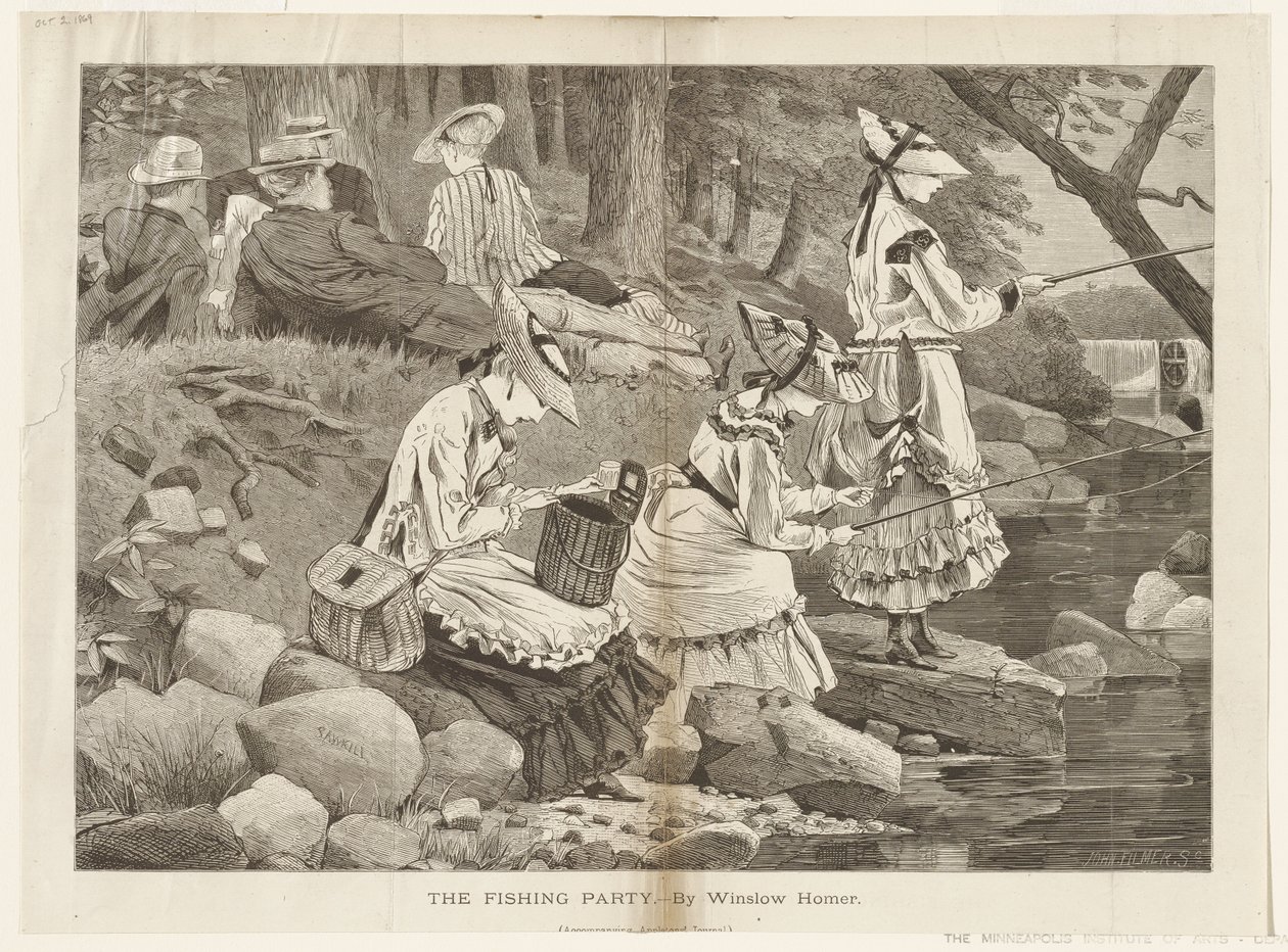 Kalastusseurue tekijältä Winslow Homer