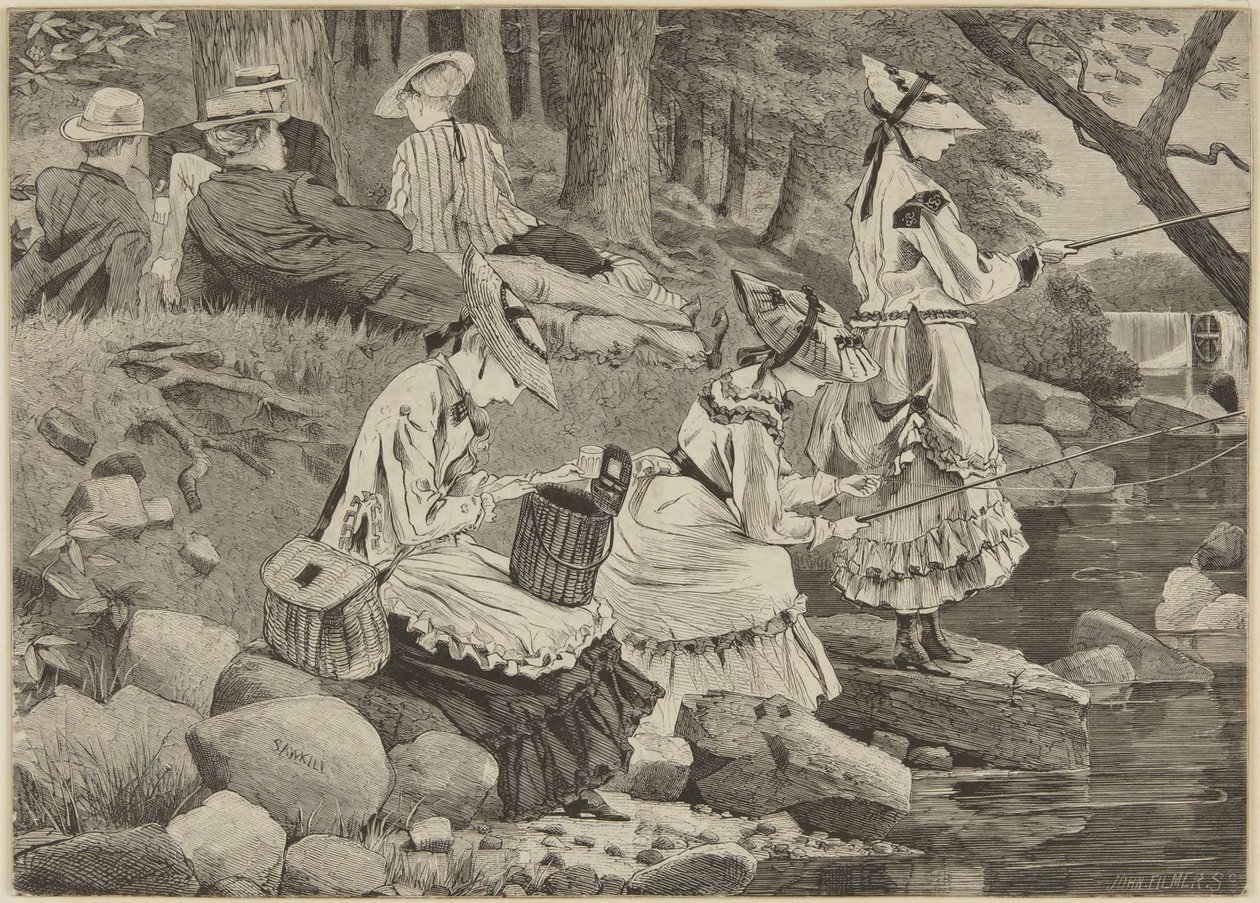 Kalastusseurue tekijältä Winslow Homer