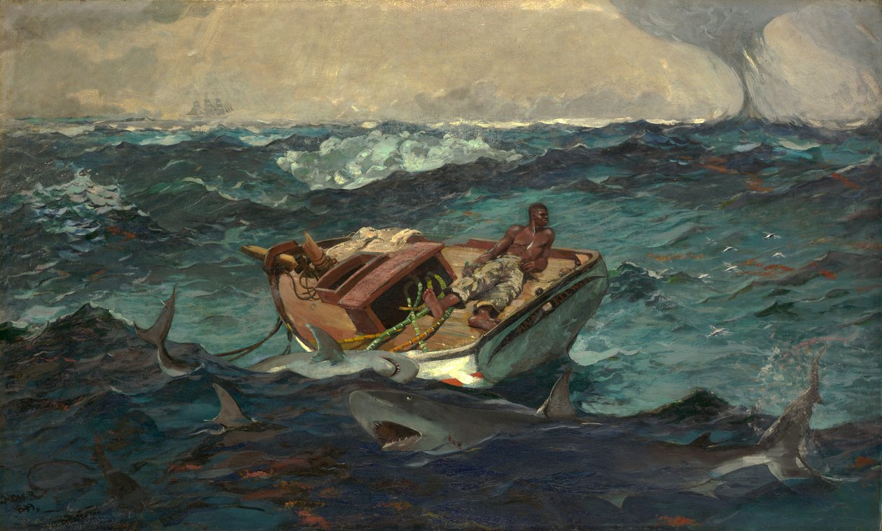 Golfvirta tekijältä Winslow Homer