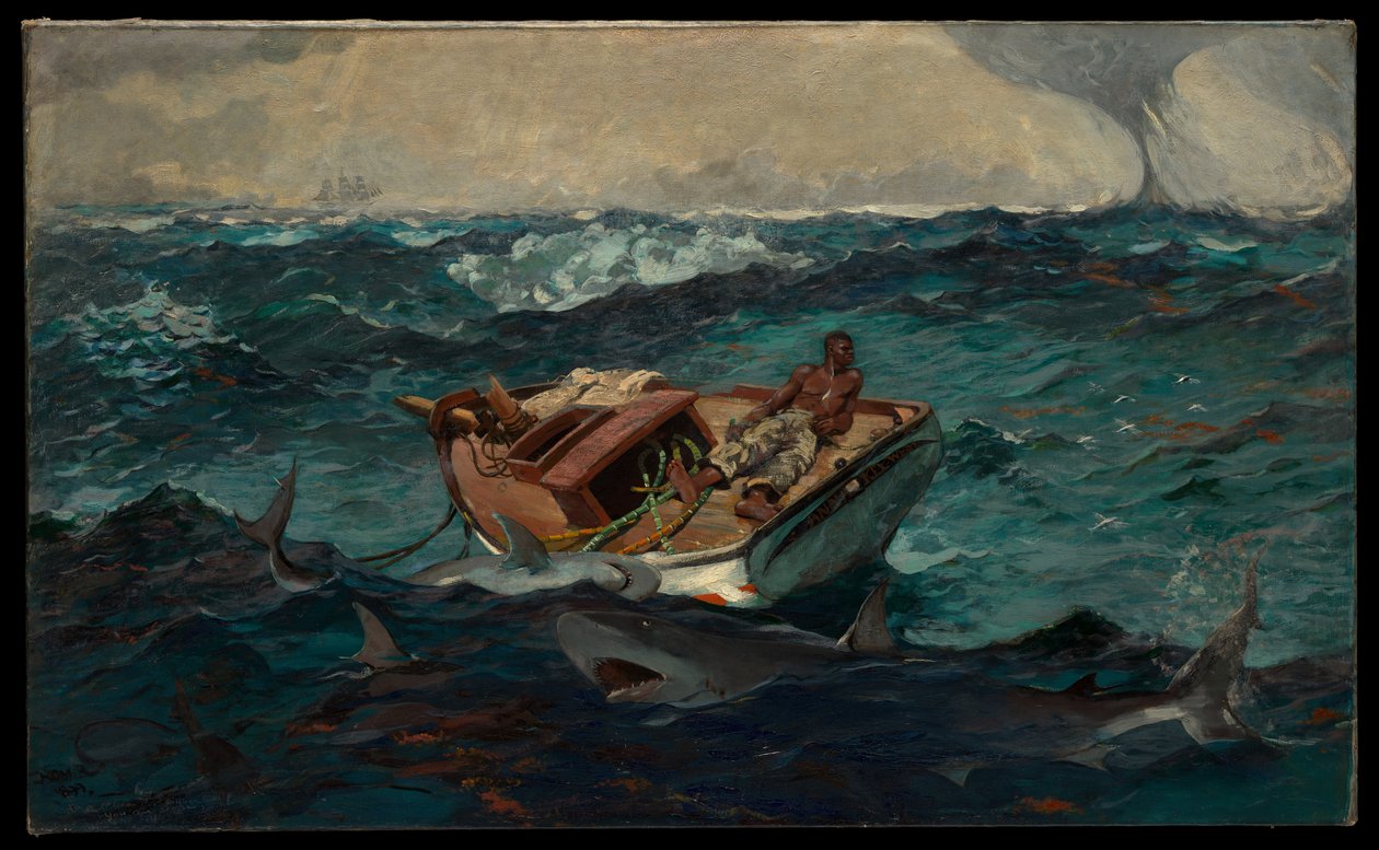 Golfvirta tekijältä Winslow Homer