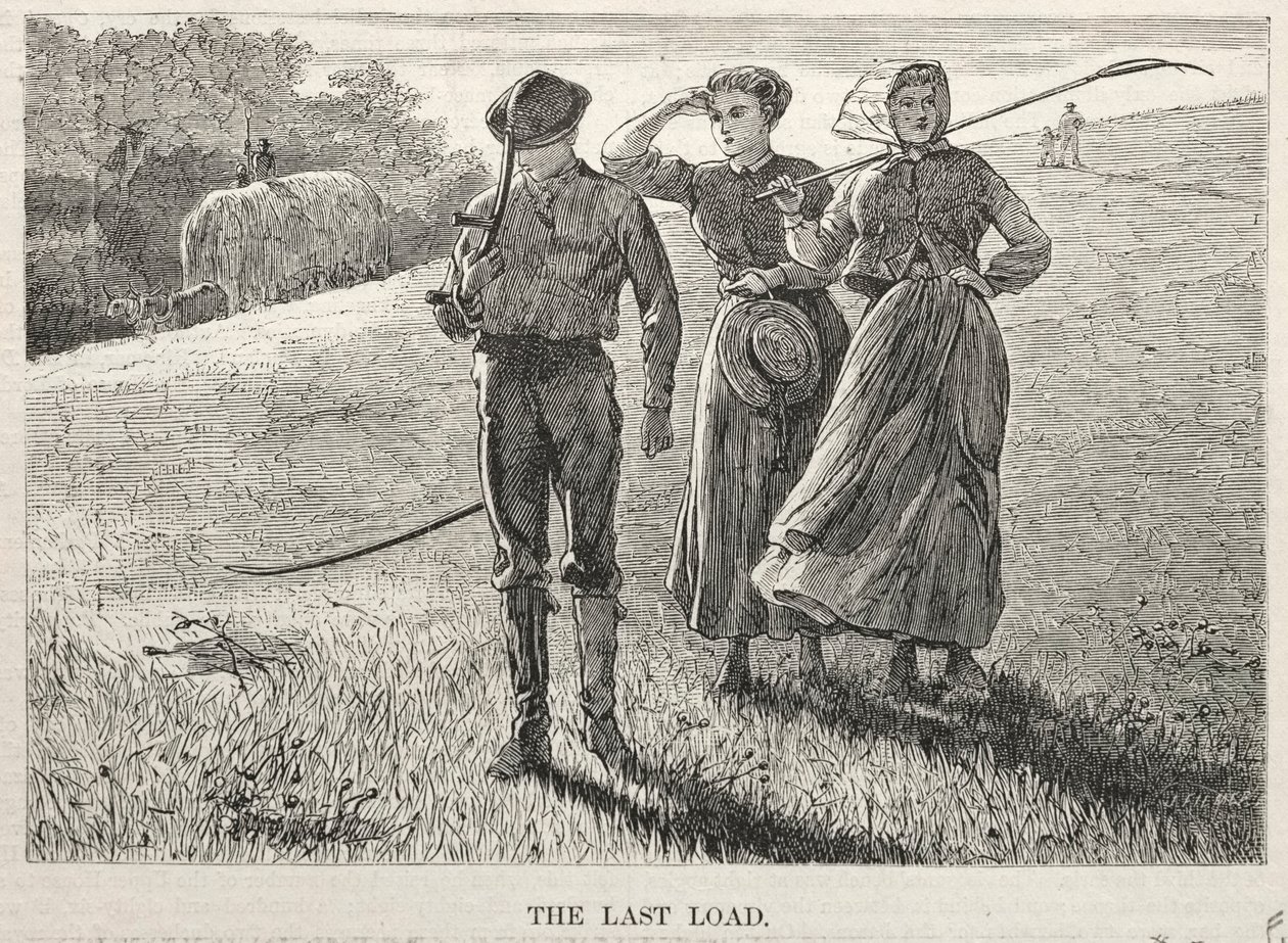 Viimeinen kuorma, 1869. tekijältä Winslow Homer