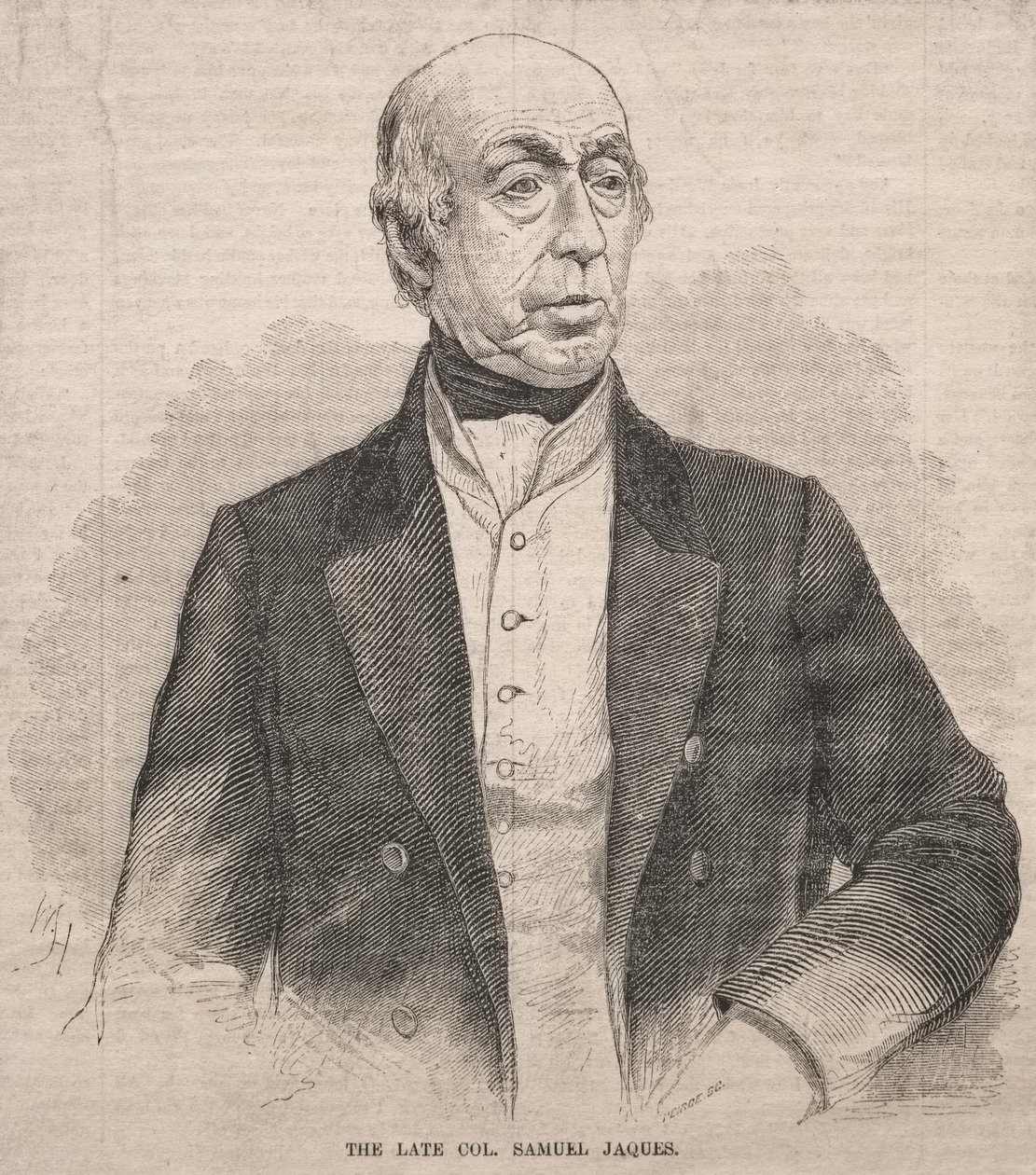 Edesmennyt eversti Samuel Jaques, 1859. tekijältä Winslow Homer