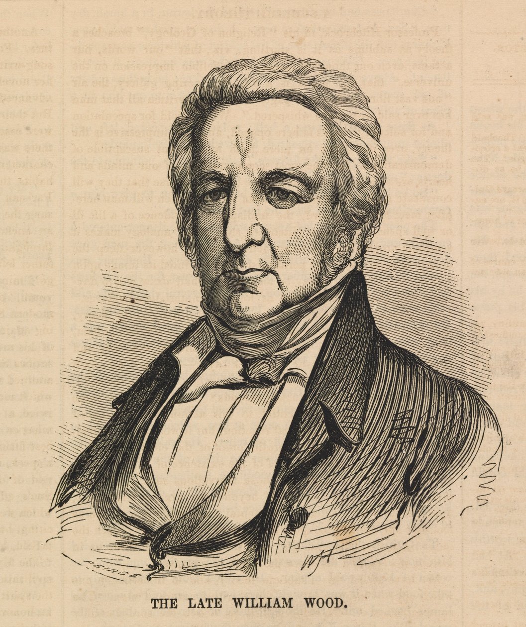 The Late William Wood, Ballou