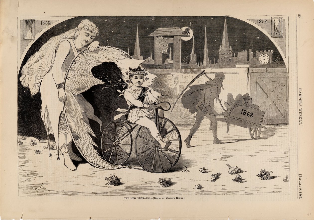 The New Year--1869, Harper