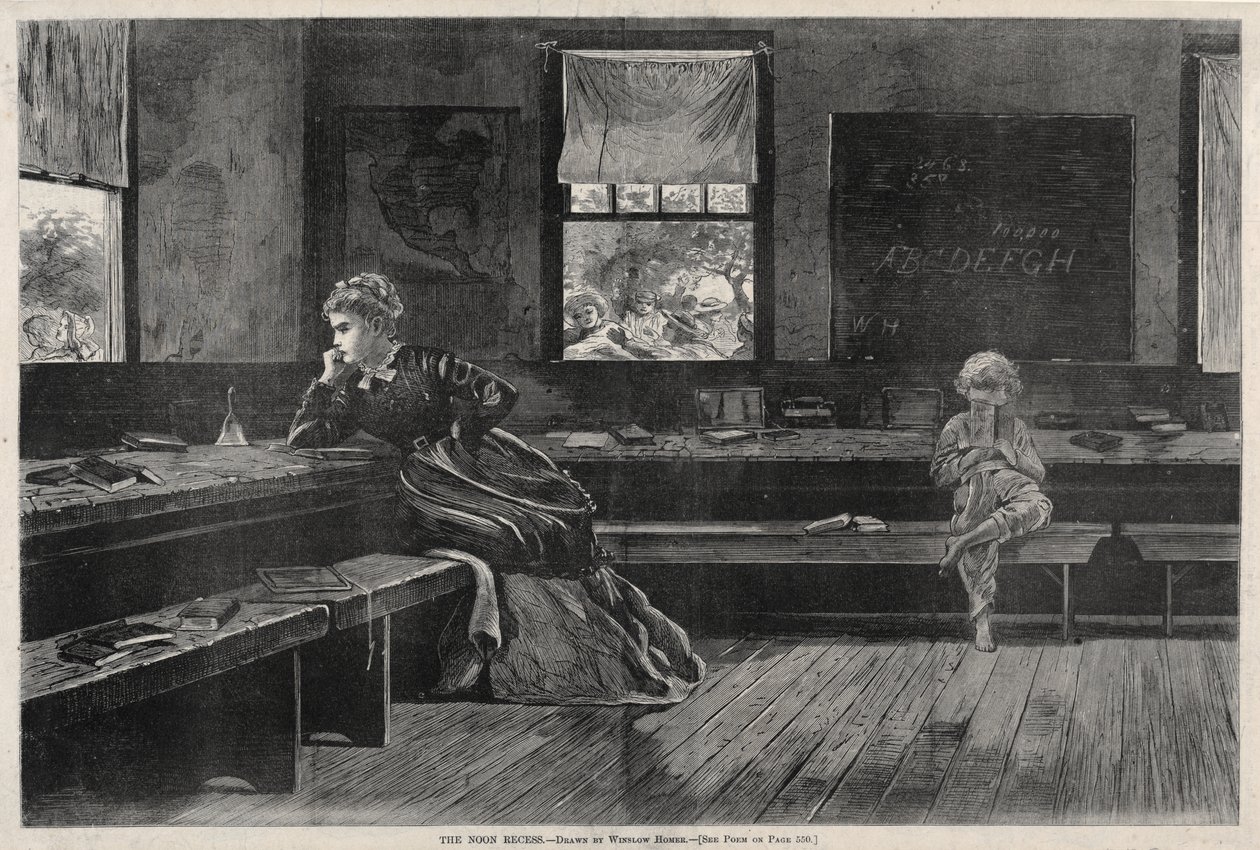 Keskipäivän tauko tekijältä Winslow Homer