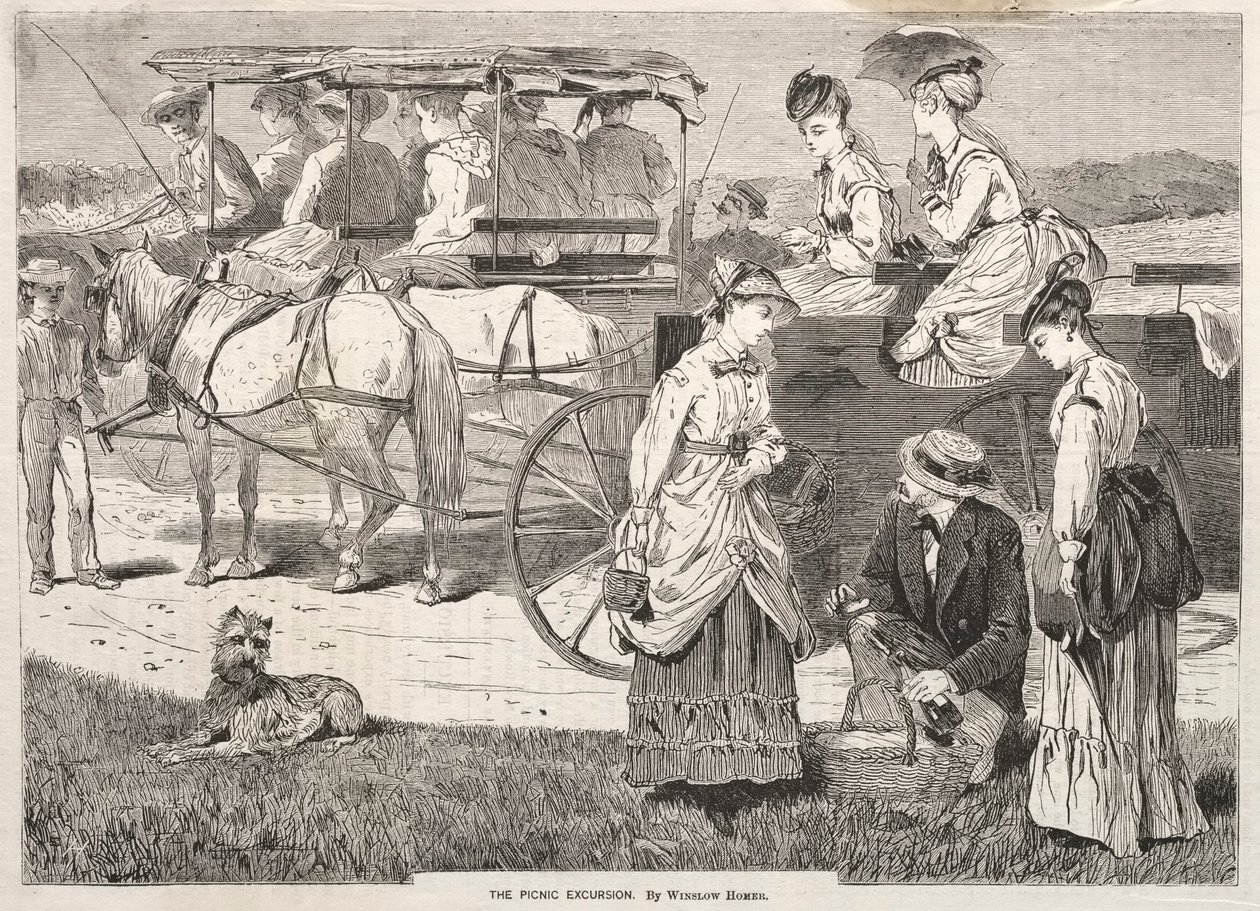 Piknik-retki tekijältä Winslow Homer