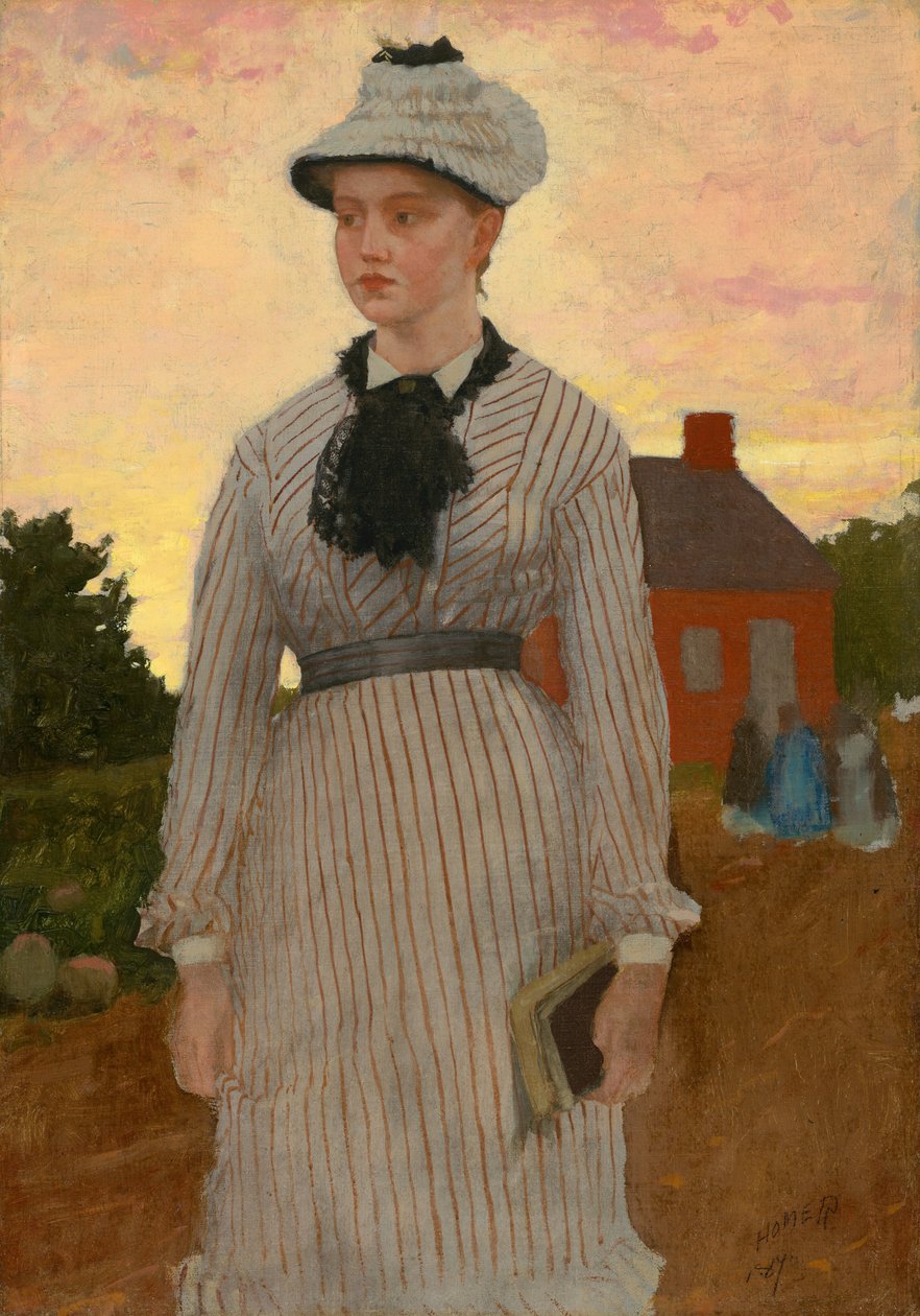 Punainen koulutalo tekijältä Winslow Homer