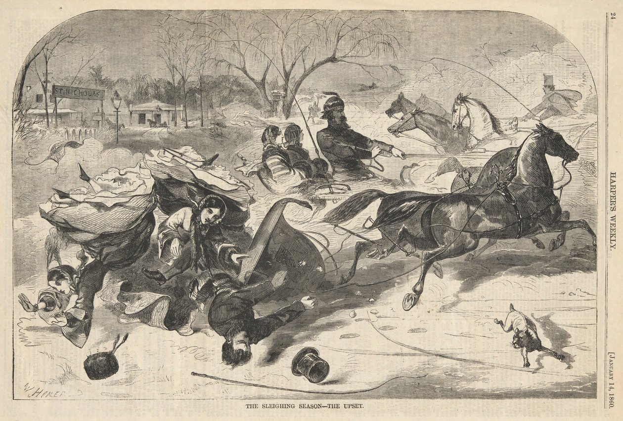 Kelkkailukausi tekijältä Winslow Homer