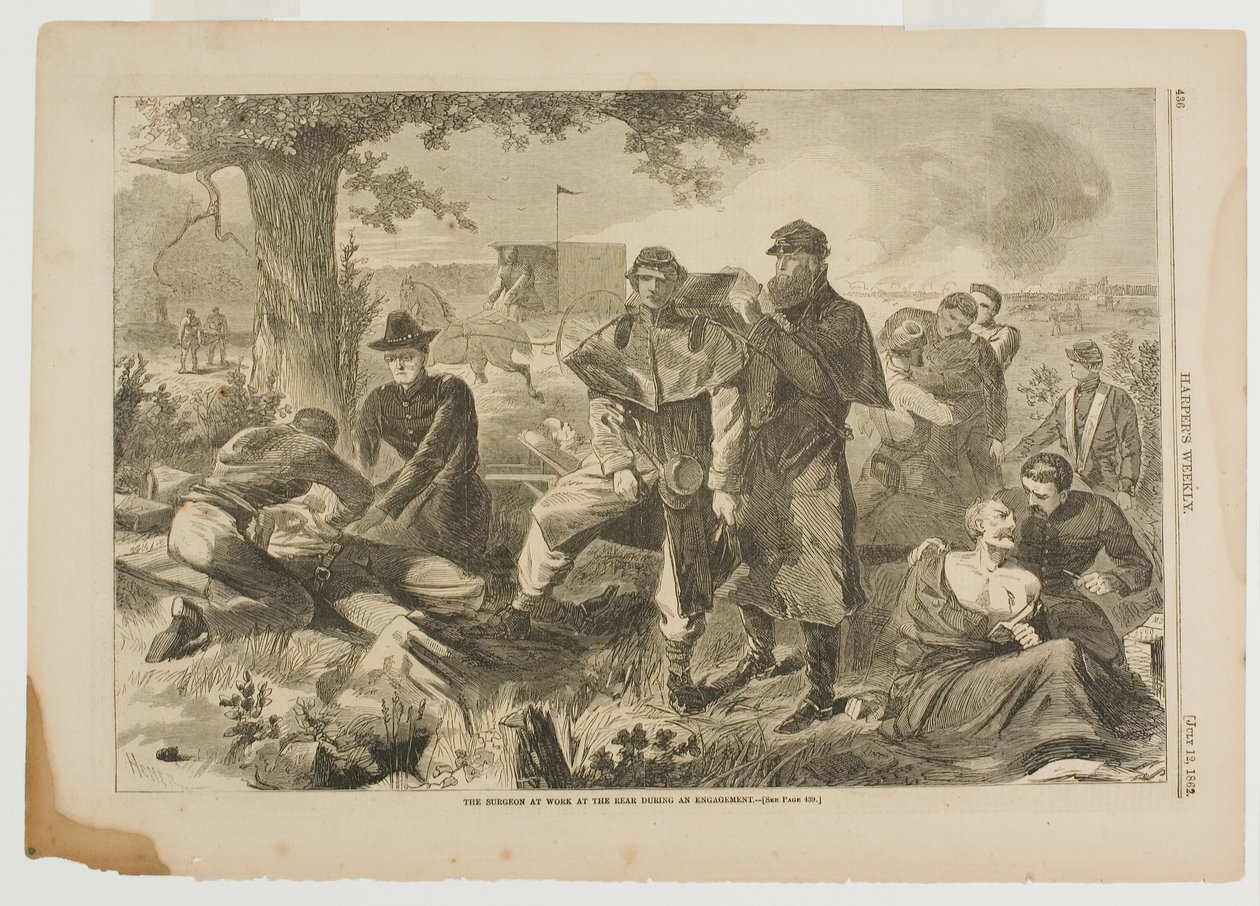 Kirurgi työssä takana kihlauksen aikana tekijältä Winslow Homer