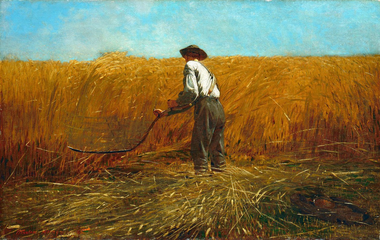 Veteraani uudella alalla, 1865. tekijältä Winslow Homer