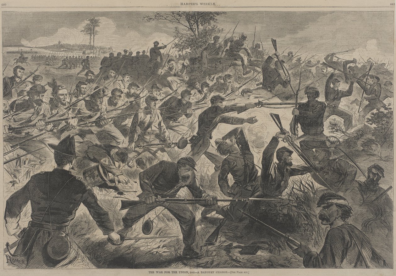 Sota unionin puolesta - Pistinhyökkäys tekijältä Winslow Homer