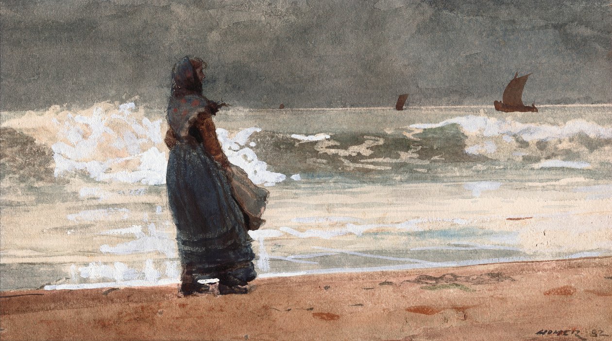 The Watcher, Tynemouth tekijältä Winslow Homer