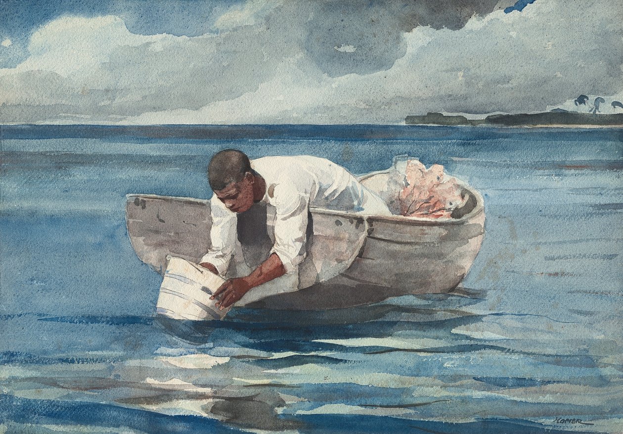 Vesituuletin, 1898-99 tekijältä Winslow Homer
