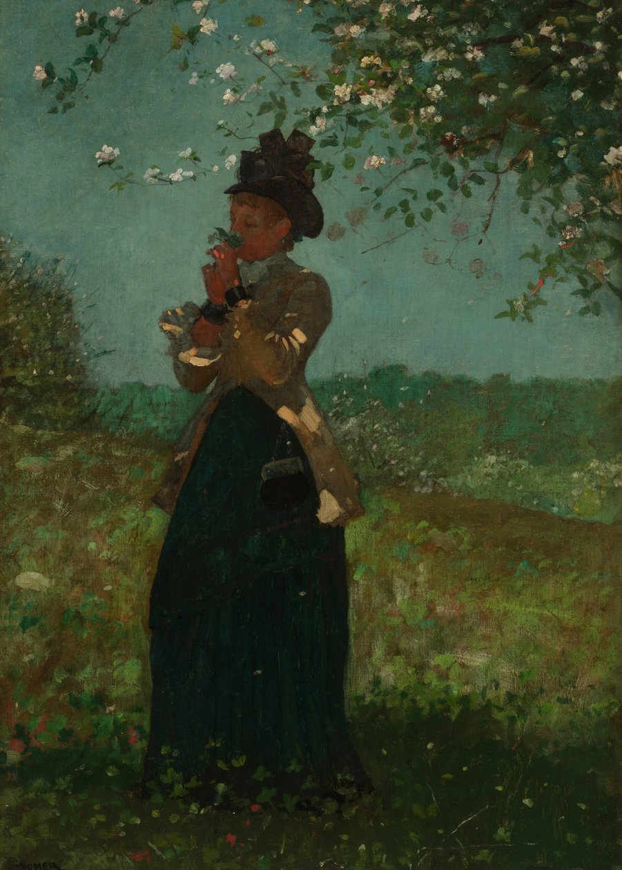 Keltainen takki tekijältä Winslow Homer