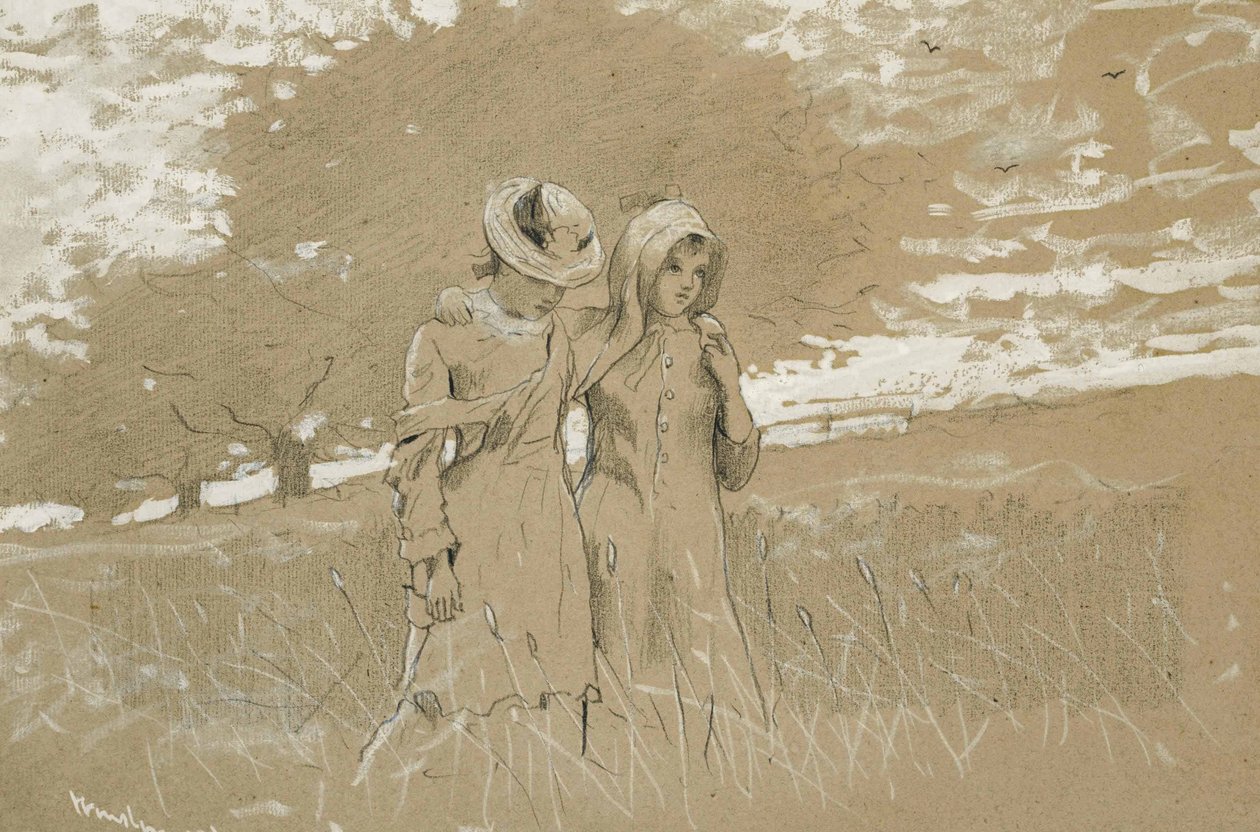 Peltojen läpi tekijältä Winslow Homer