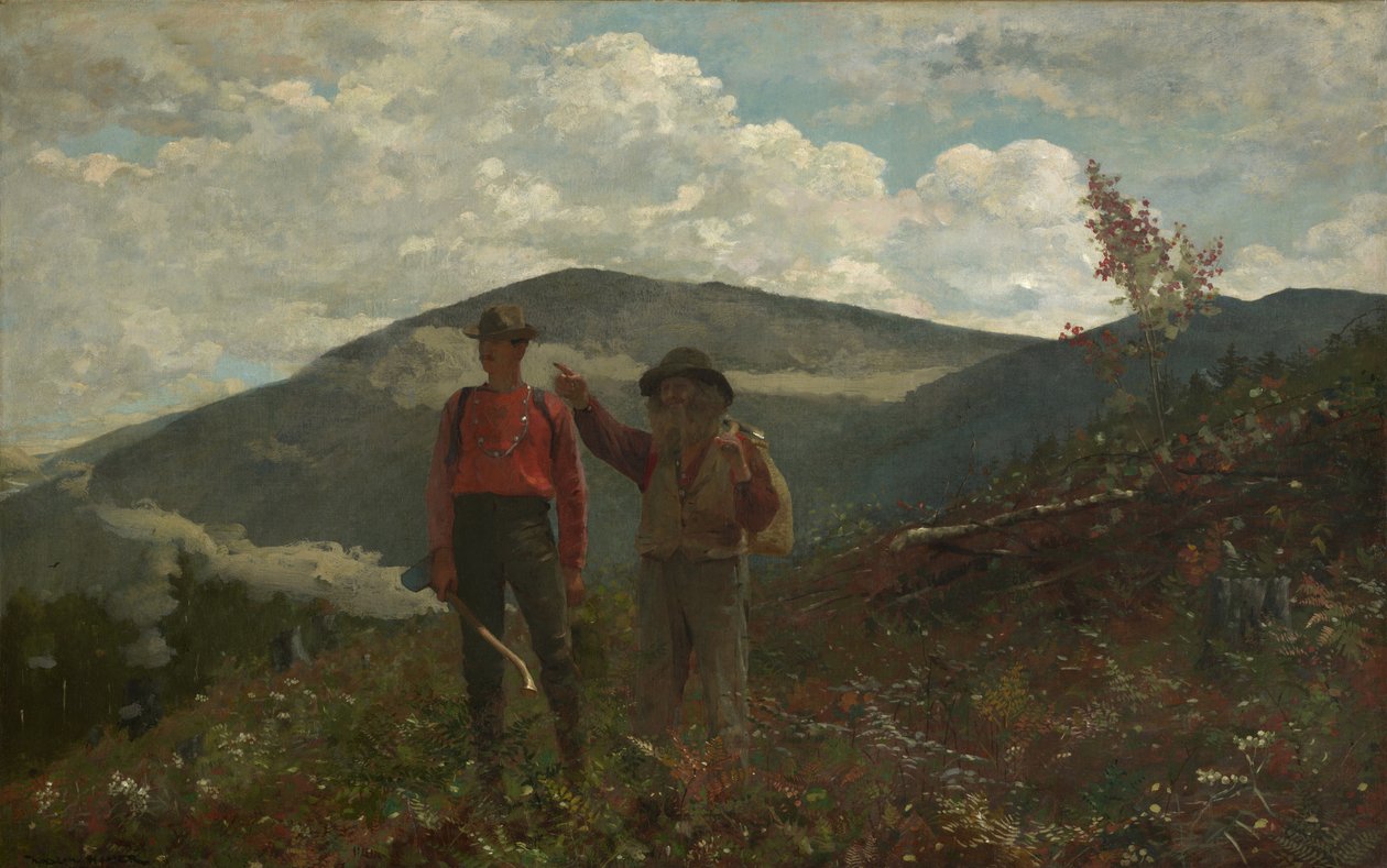 Kaksi opasta, 1877 tekijältä Winslow Homer