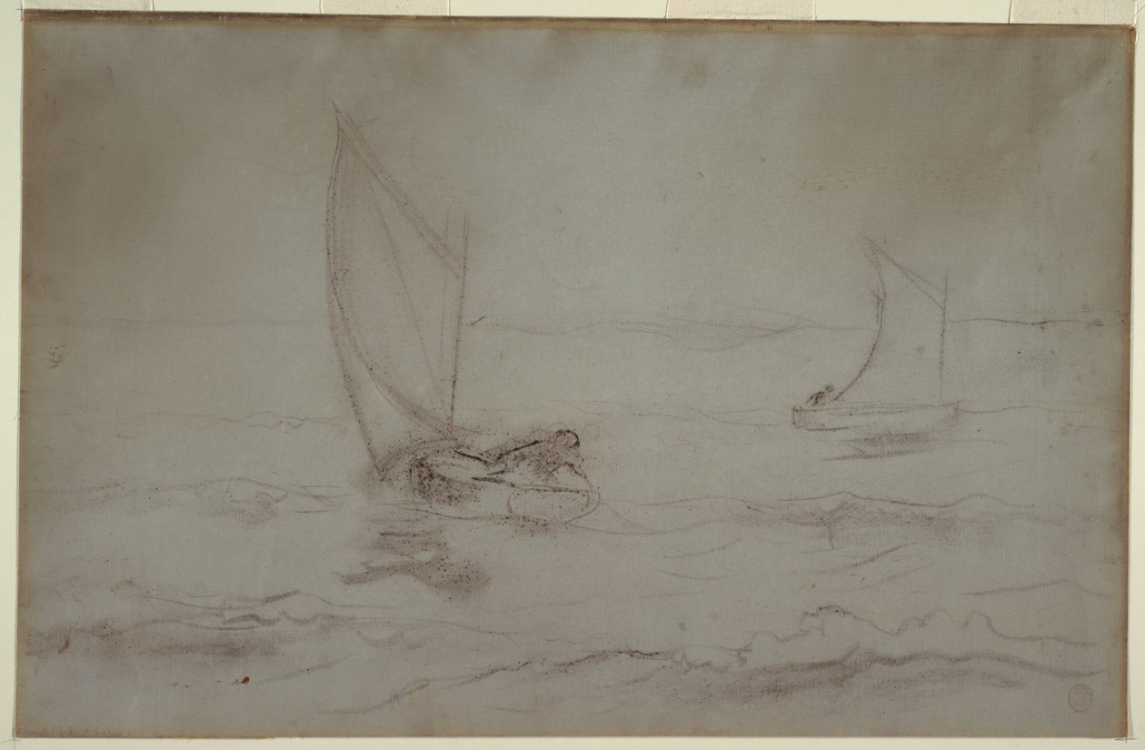Two Sloops Sailing tekijältä Winslow Homer