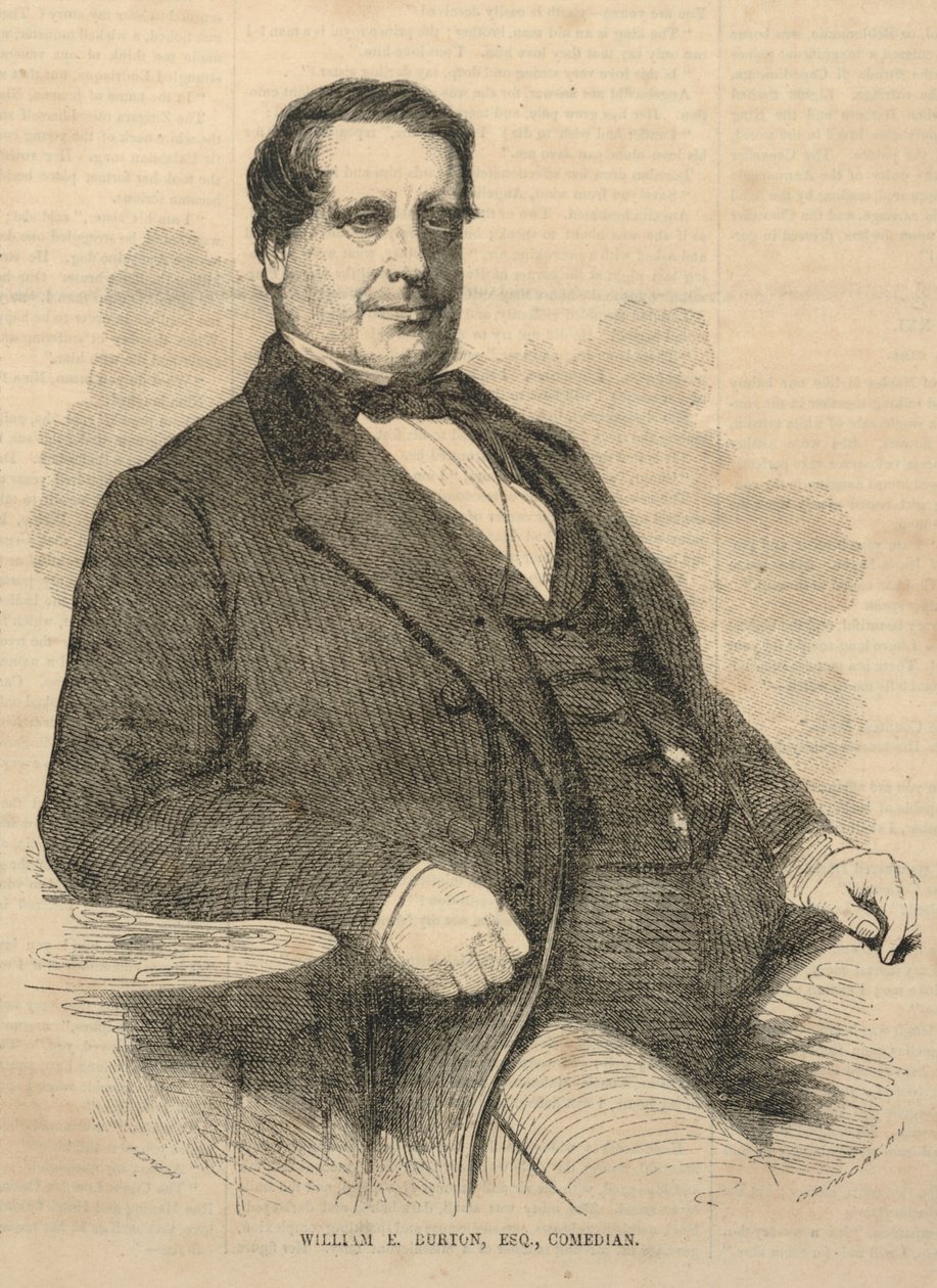 William E. Burton, Esq., koomikko, Ballou