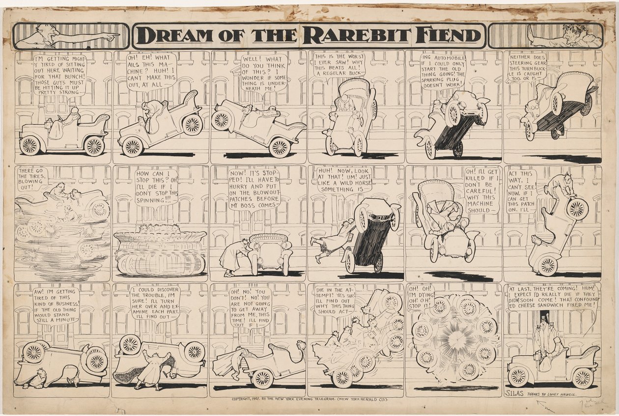Unelma Harvinaisen Paholaisen: Bucking Automobile tekijältä Winsor McCay