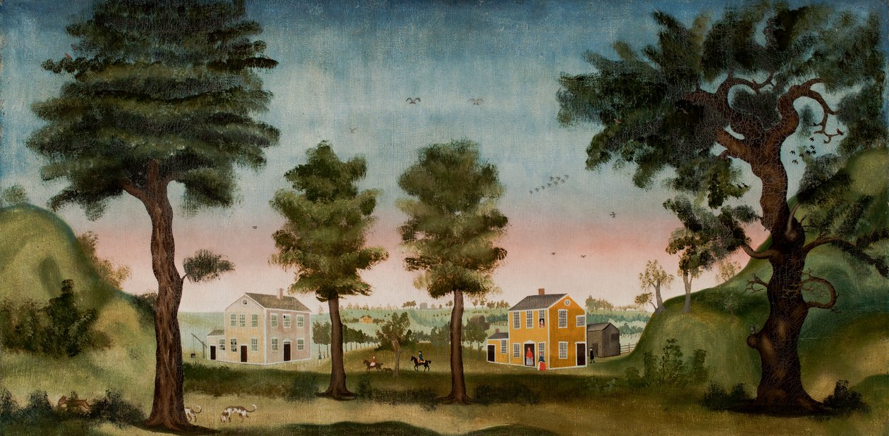 Kenraali Timothy Rugglesin kotitalo, Hardwick, Massachusetts, 1770-75 tekijältä Winthrop Chandler