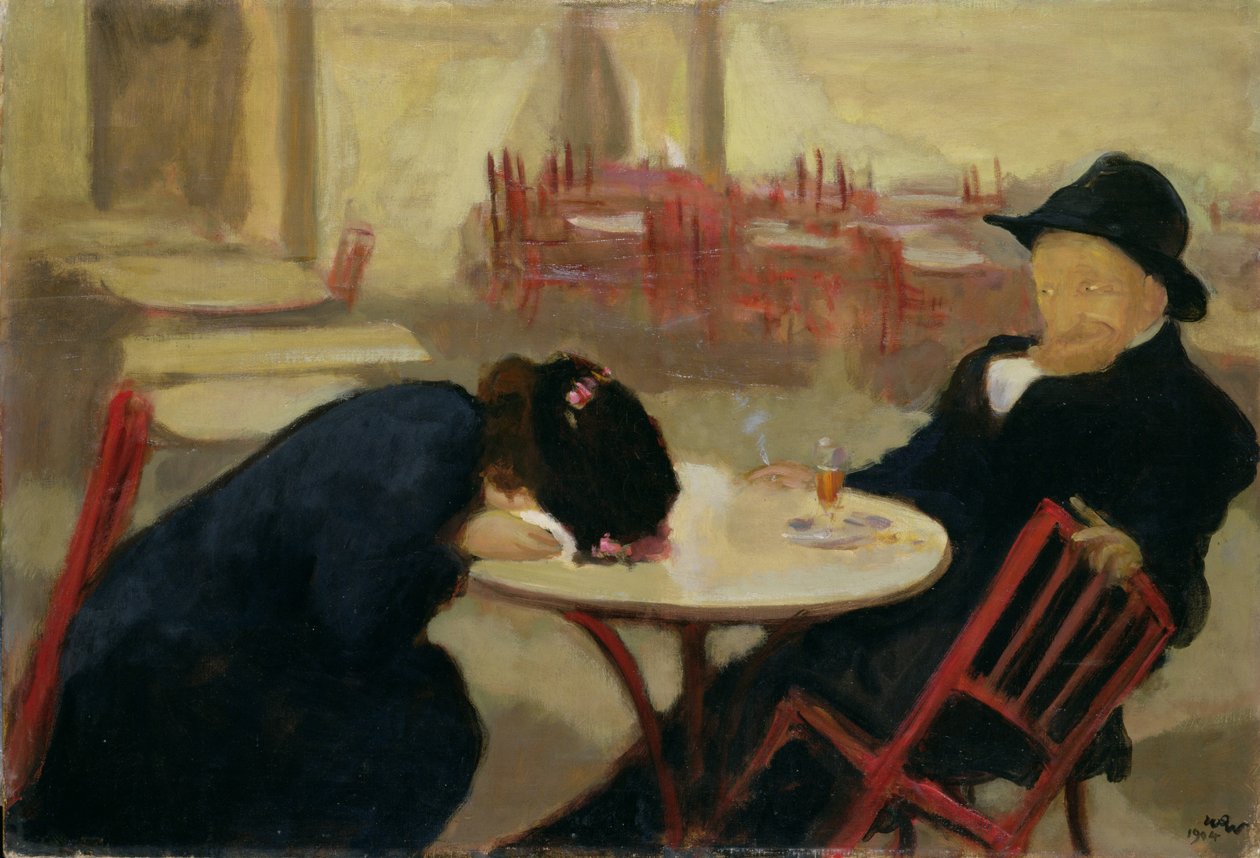 Demoni tai kahvilassa, 1904 tekijältä Wojciech Stanislaw Weiss