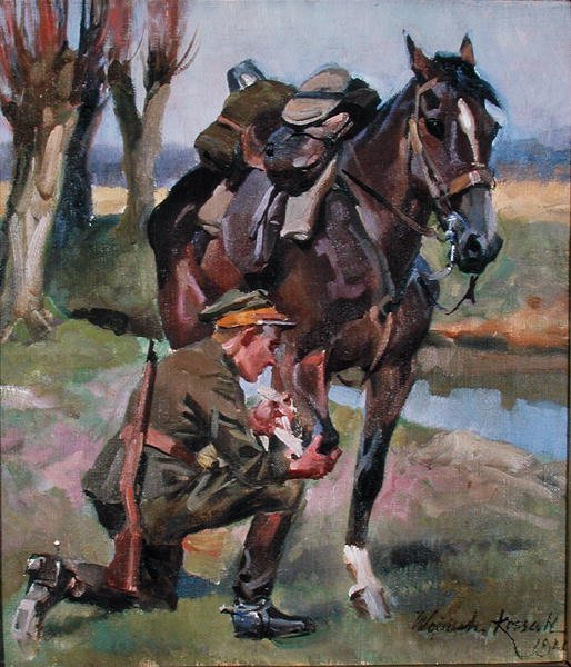 Haavan pukeminen tekijältä Wojciech Kossak