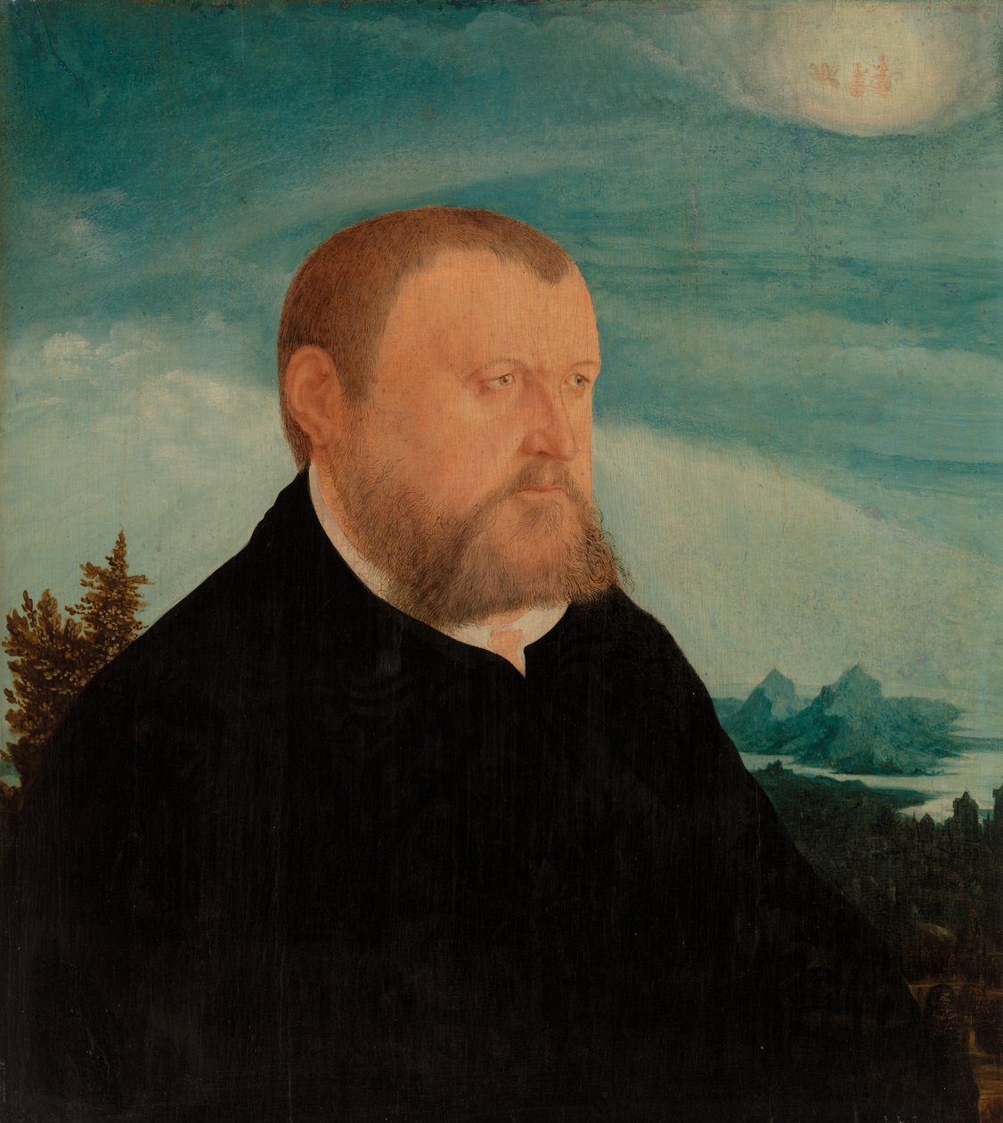 Miehen muotokuva tekijältä Wolfgang Huber