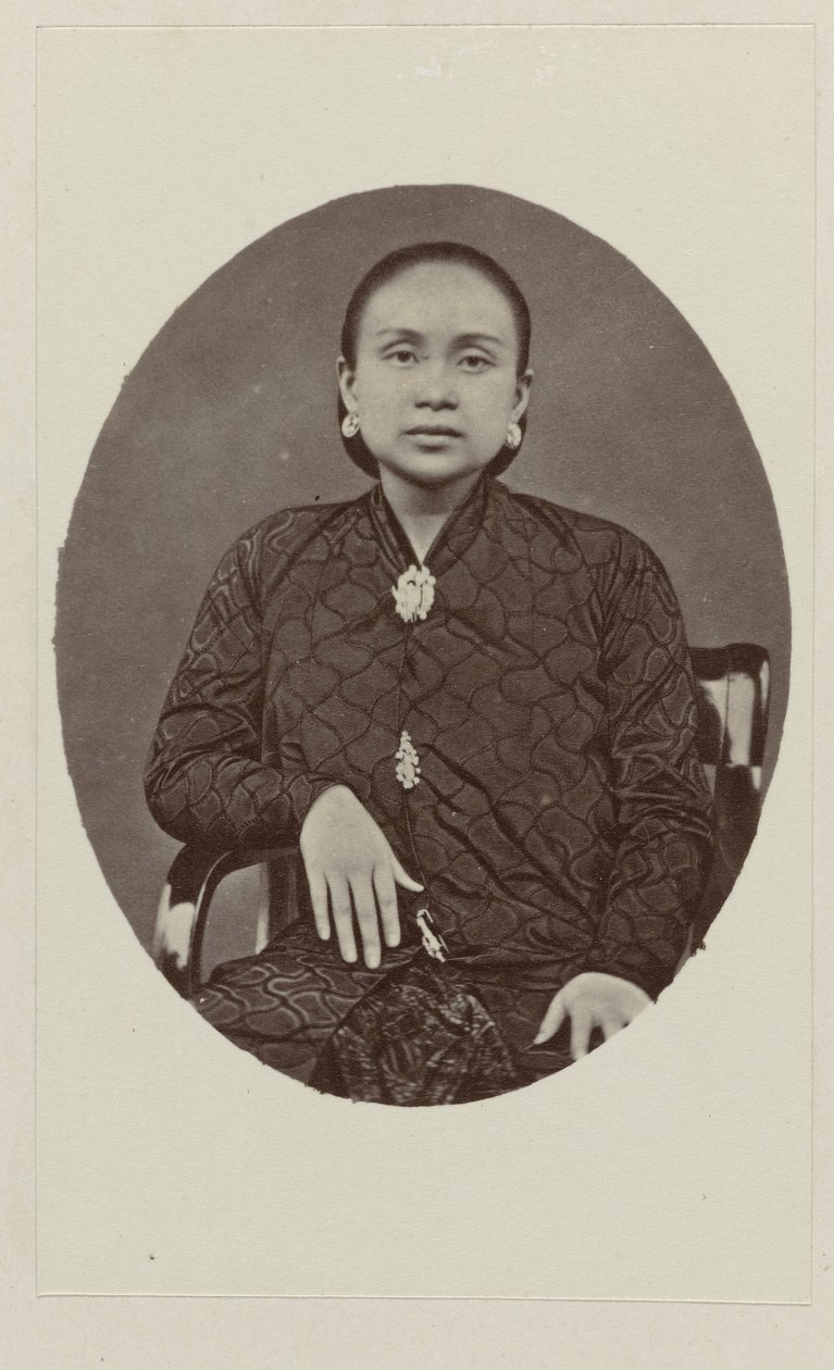Ratoe van Pakoe Boewono IX:n vaimo, Susuhunan van Surakarta tekijältä Woodbury and Page