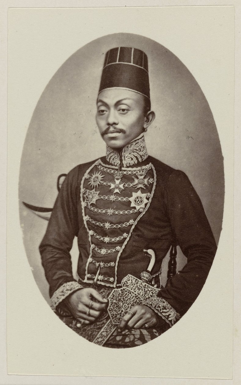 Pakoe Boewono IX, Susuhunan van Surakarta tekijältä Woodbury and Page