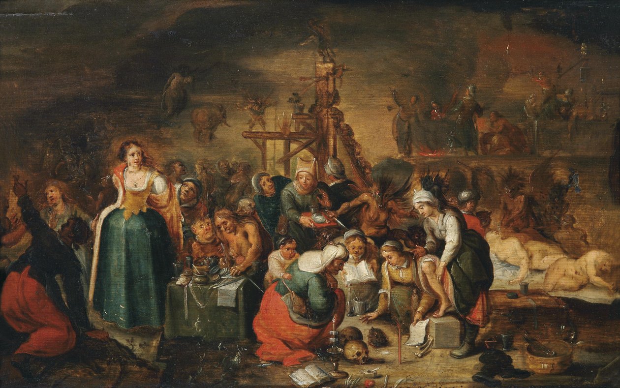 Hexenküche tekijältä Frans II Francken the Younger