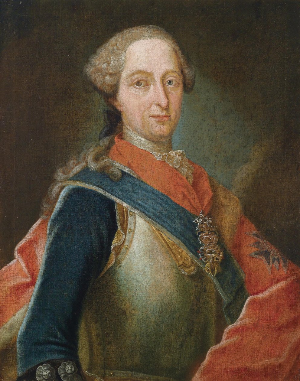Maximilian III Josephin muotokuva tekijältä Workshop of Georg Desmarées