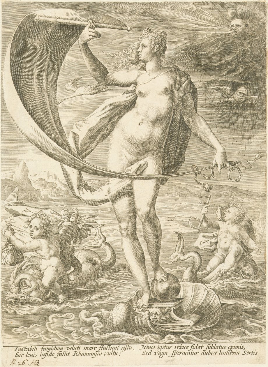 Buona Fortuna tekijältä Workshop of Hendrik Goltzius