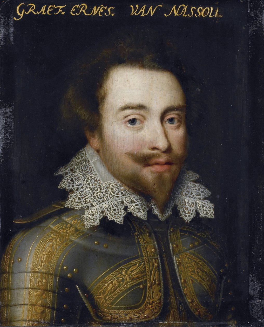 Nassau-Siegenin kreivin Johan Ernst I: n (1582–1617) muotokuva tekijältä Jan Anthonisz. van Ravesteyn