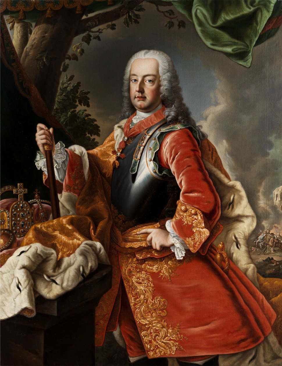 Keisari Franz I. Stephan tekijältä Workshop of Martin van Meytens