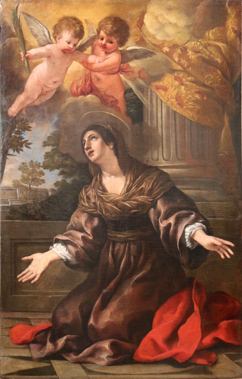 Santa Dafrosa tekijältä Workshop of Pietro da Cortona