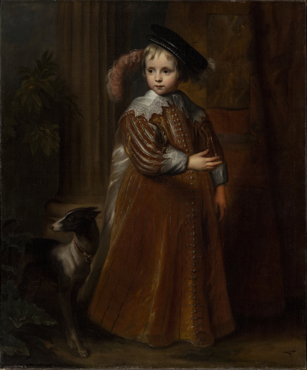 Muotokuva Vilhelm II:sta, Oranian-Nassaun prinssistä, Nassaun prinssi tekijältä Workshop of Anthony van Dyck