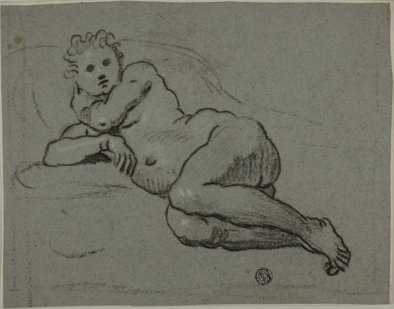 Makaava alaston tekijältä Workshop of Domenico Tintoretto