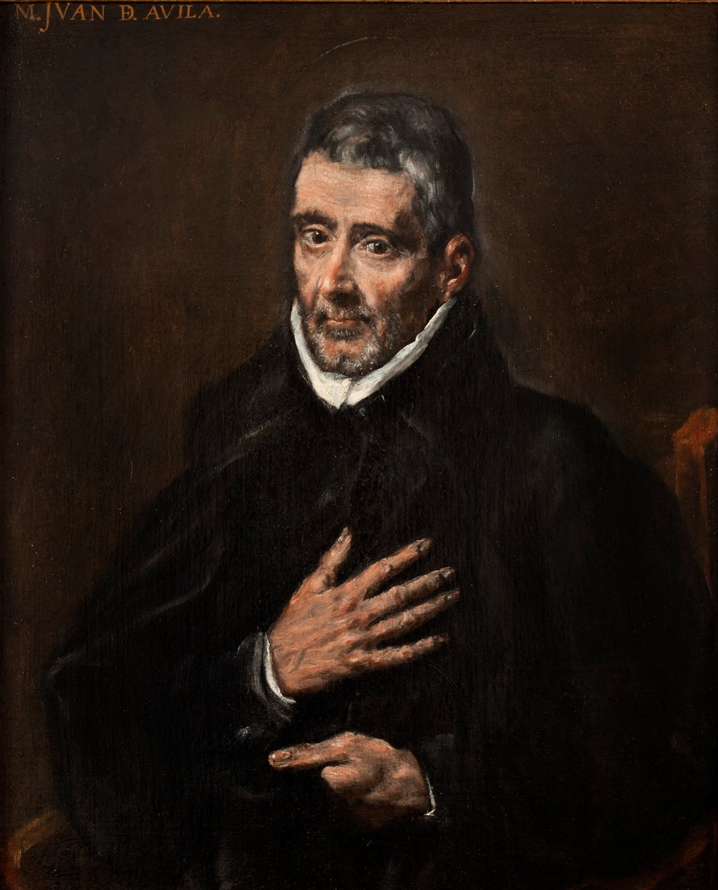 Espanja: San Juan de Ávila Juan de Ávilan muotokuva tekijältä Workshop of El Greco