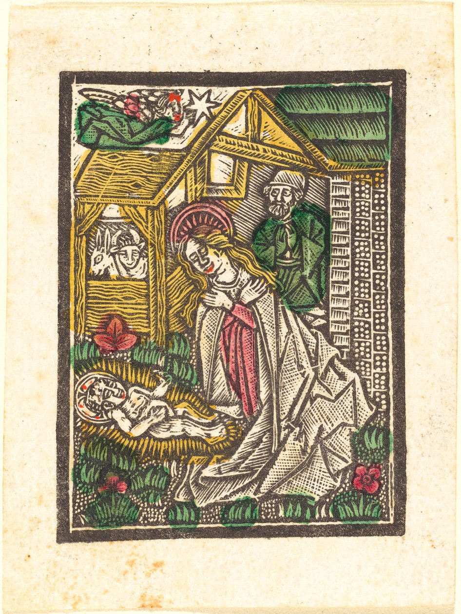 Syntymä tekijältä Workshop of Master of the Aachen Madonna