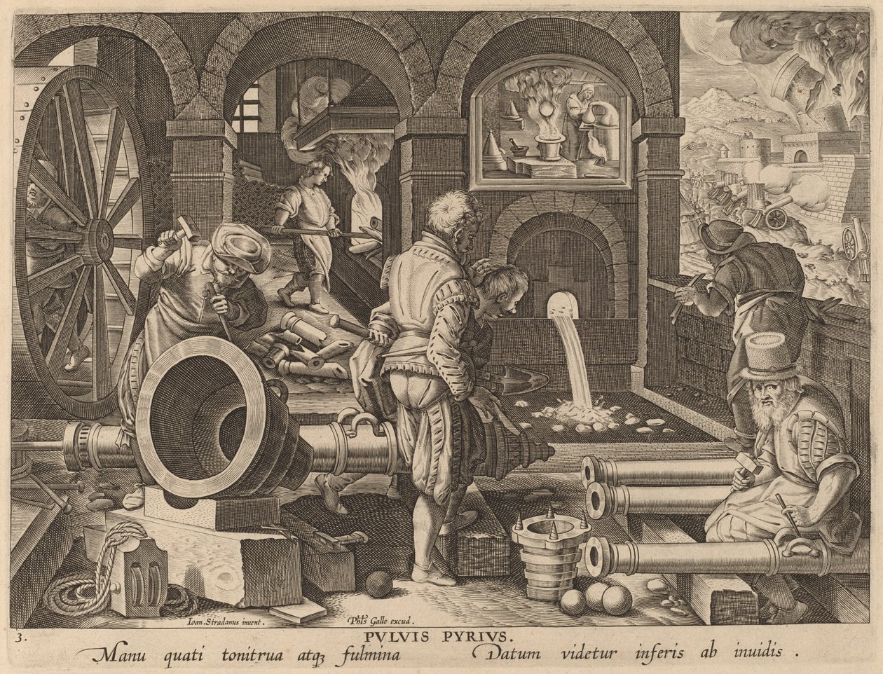 Ruuti tekijältä Workshop of Philip Galle after Jan van der Straet