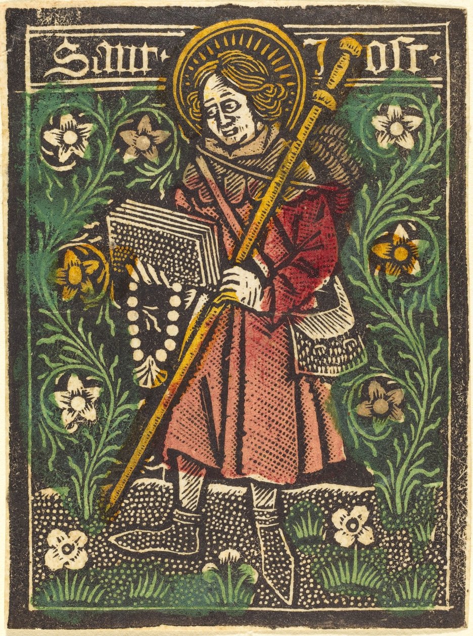 Saint Jost, n. 1480. tekijältä Workshop of the Master of the