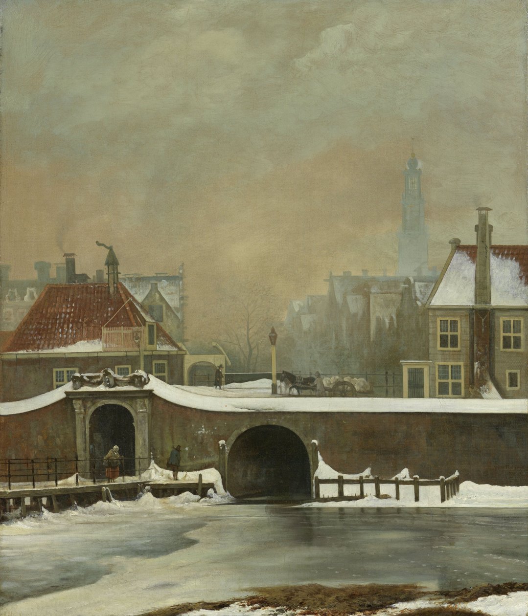 Ikkunaportti Amsterdamissa, 1809 tekijältä Wouter Johannes van Troostwijk