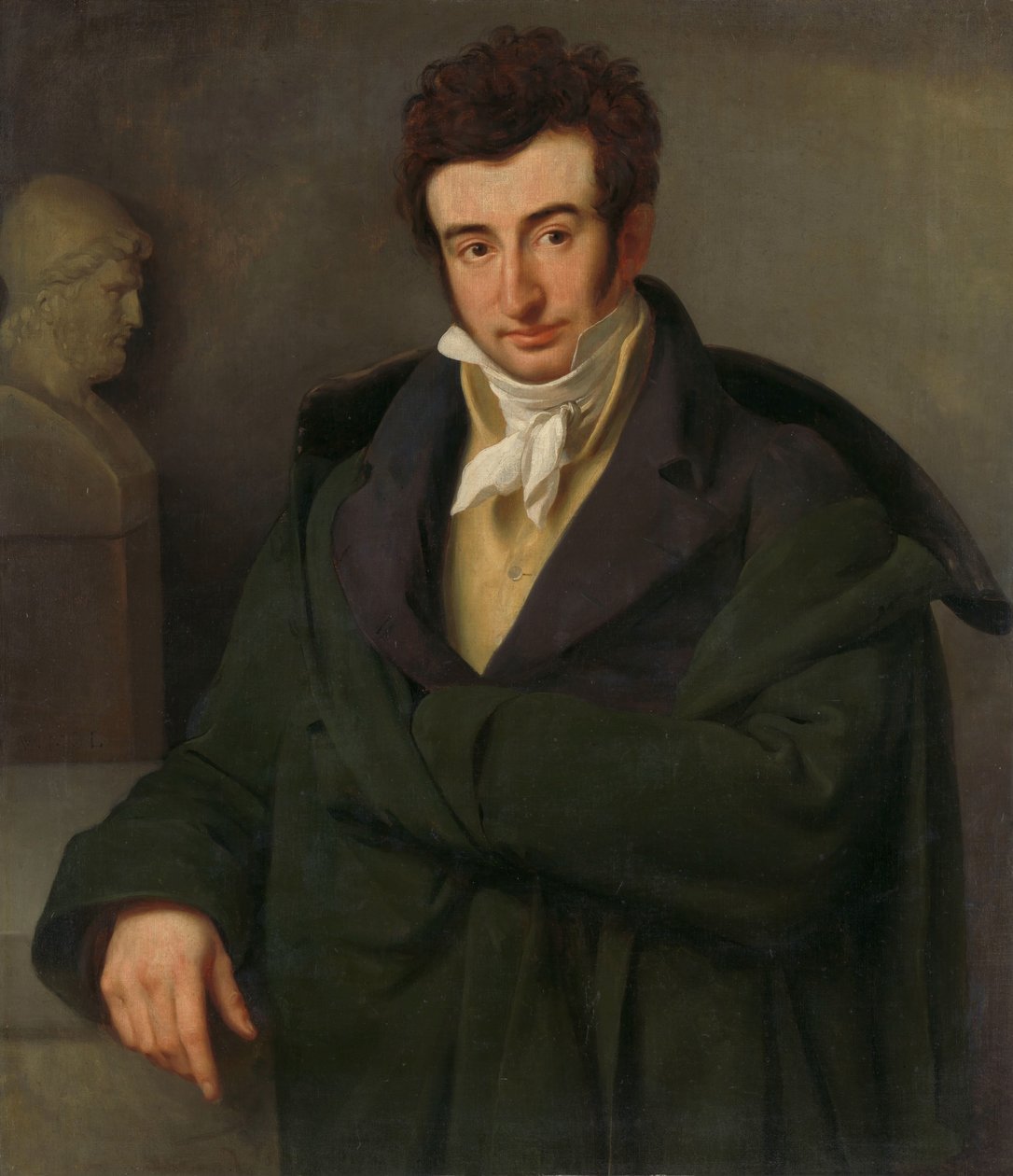 Paulus Joseph Gabrielin muotokuva Muotokuva kuvanveistäjä Paulus Joseph Gabrielista tekijältä Woutherus Mol