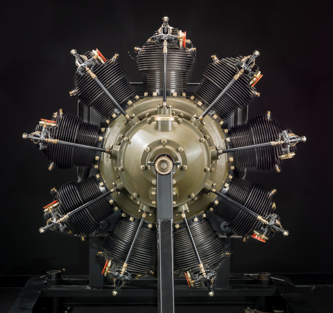 Wright Cyclone P-1, Radial 9 -moottori, n. 1925. tekijältä Wright Aeronautical