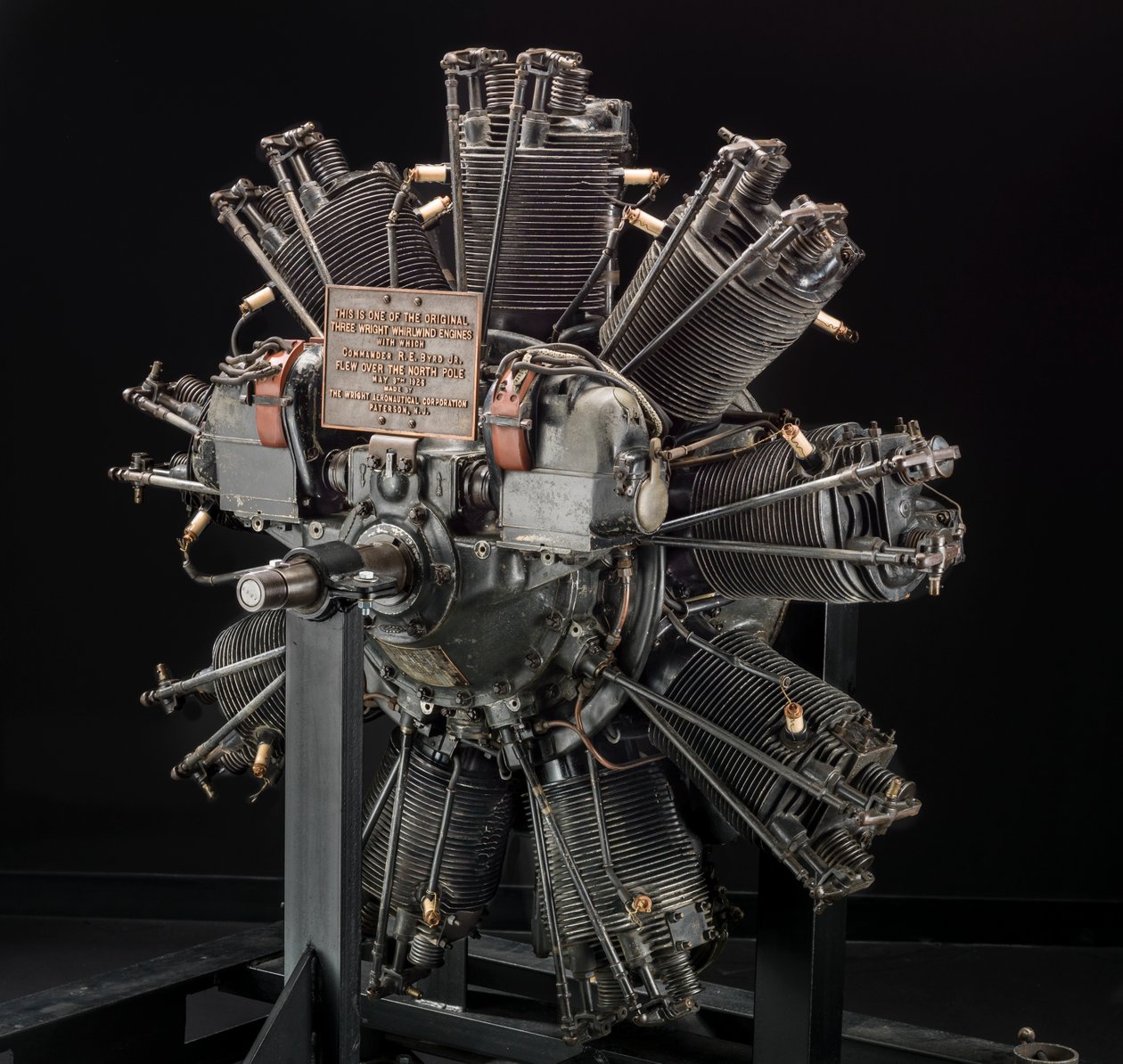 Wright Whirlwind J-4B, Byrd North Pole Flight, Radial 9 Engine, n. 1926. tekijältä Wright Aeronautical