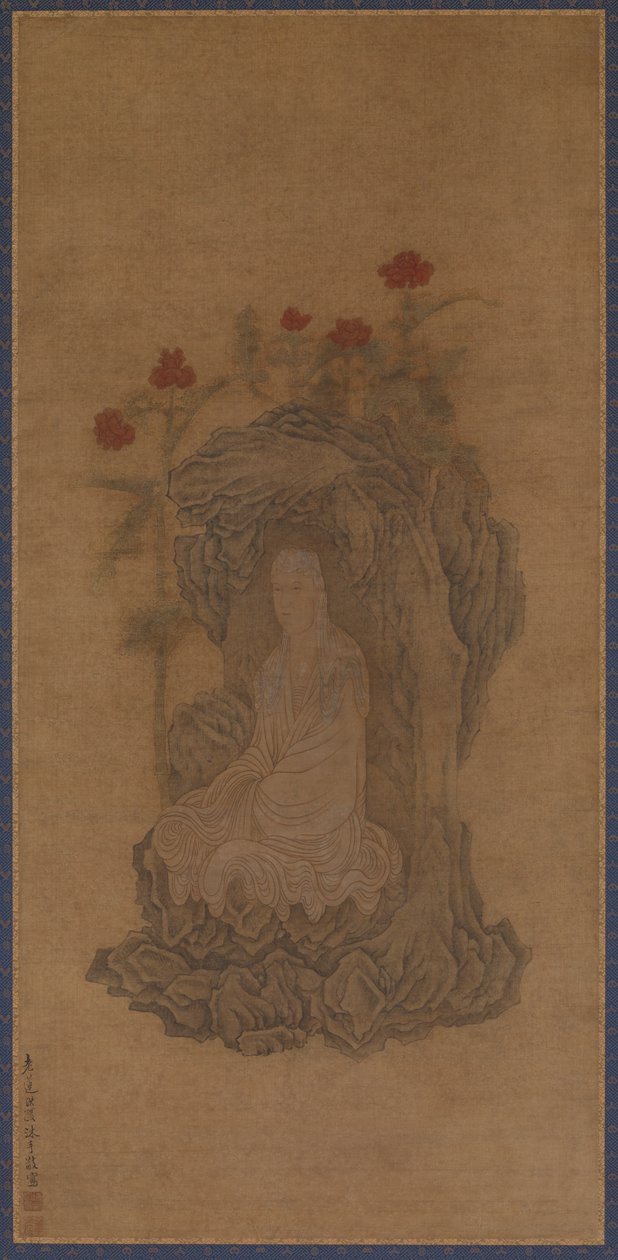 Valkoinen viittainen Guanyin tekijältä Wu Bin