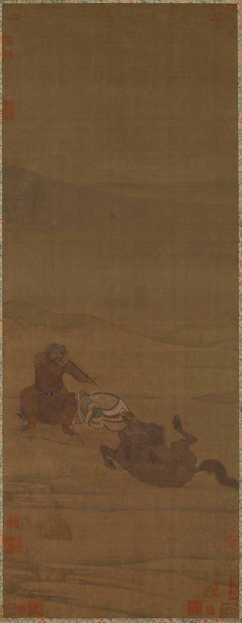 Satulan poistaminen, nuolien tarkastaminen, 1100-luku. Tekijät: Wu Rongguang, Kong Guangtao. tekijältä Wu Rongguang, Kong Guangtao