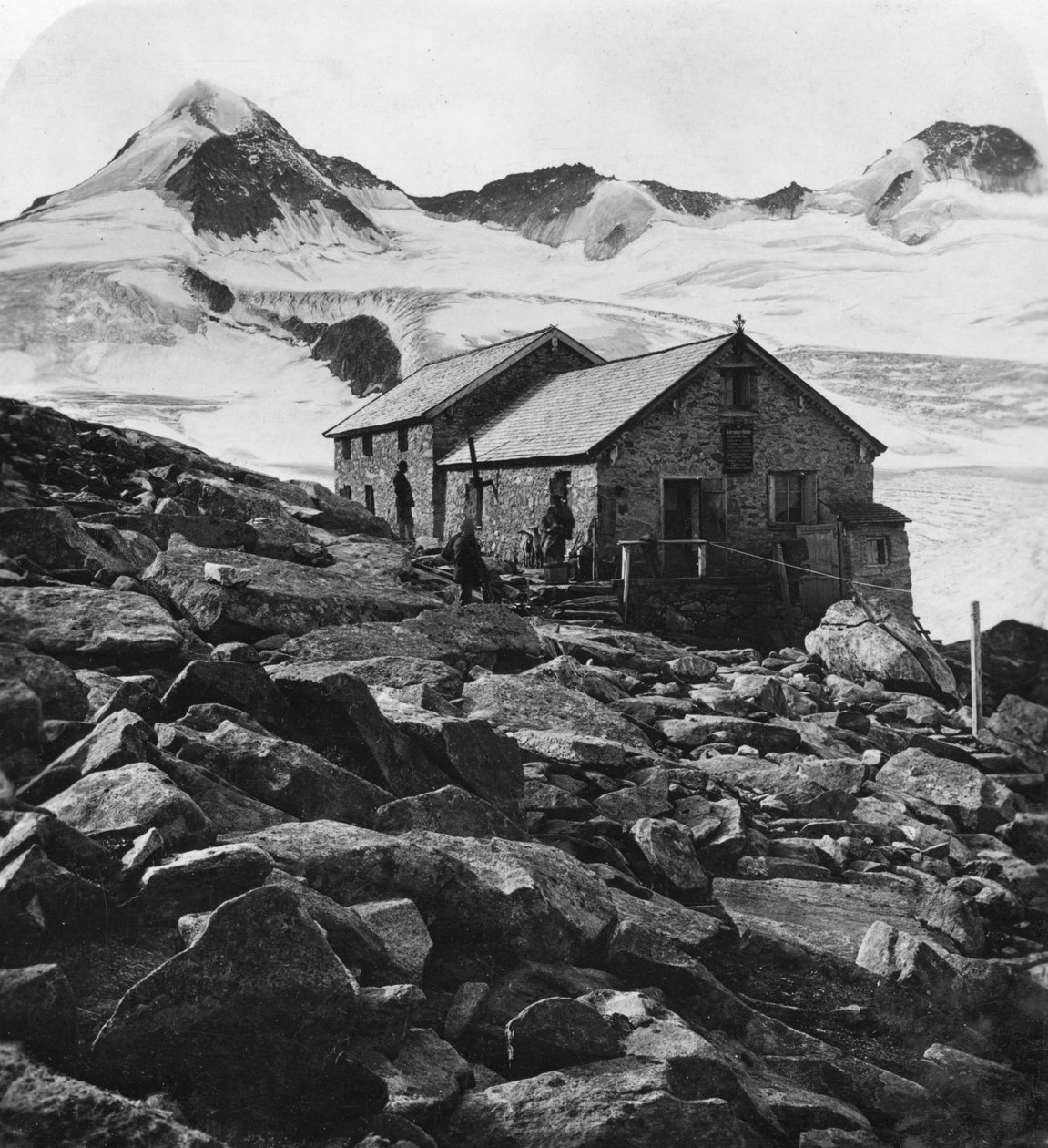 Kissinger Hut, Hohe Tauern, Itävalta, 1900-luku. tekijältä Wurthle and Sons
