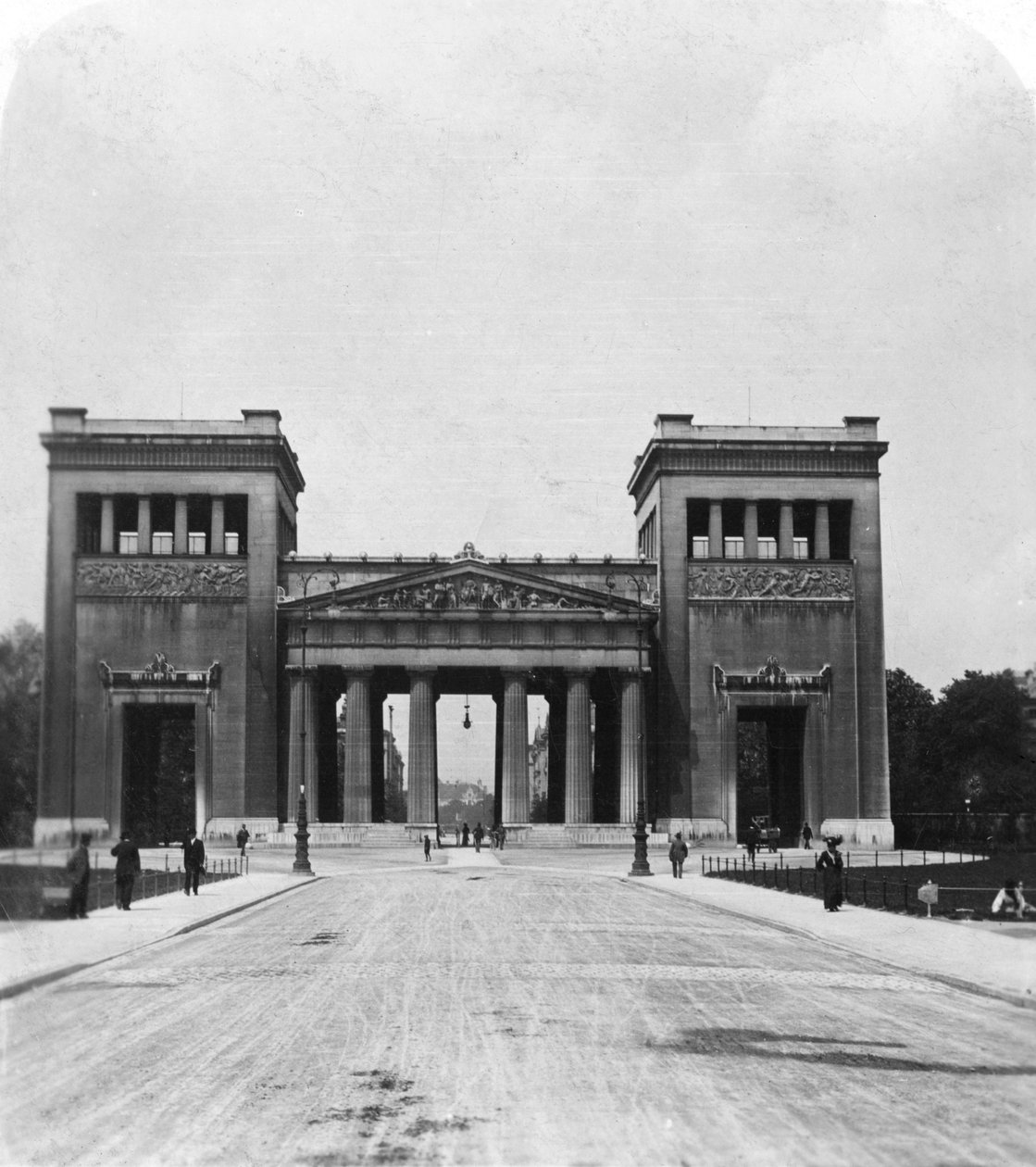 Propylaen, München, Saksa, c1900 tekijältä Wurthle and Sons